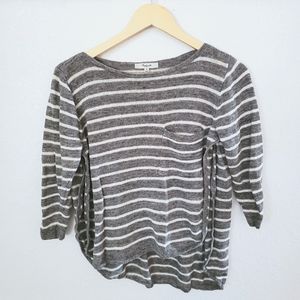 Madewell stripe sweater size M